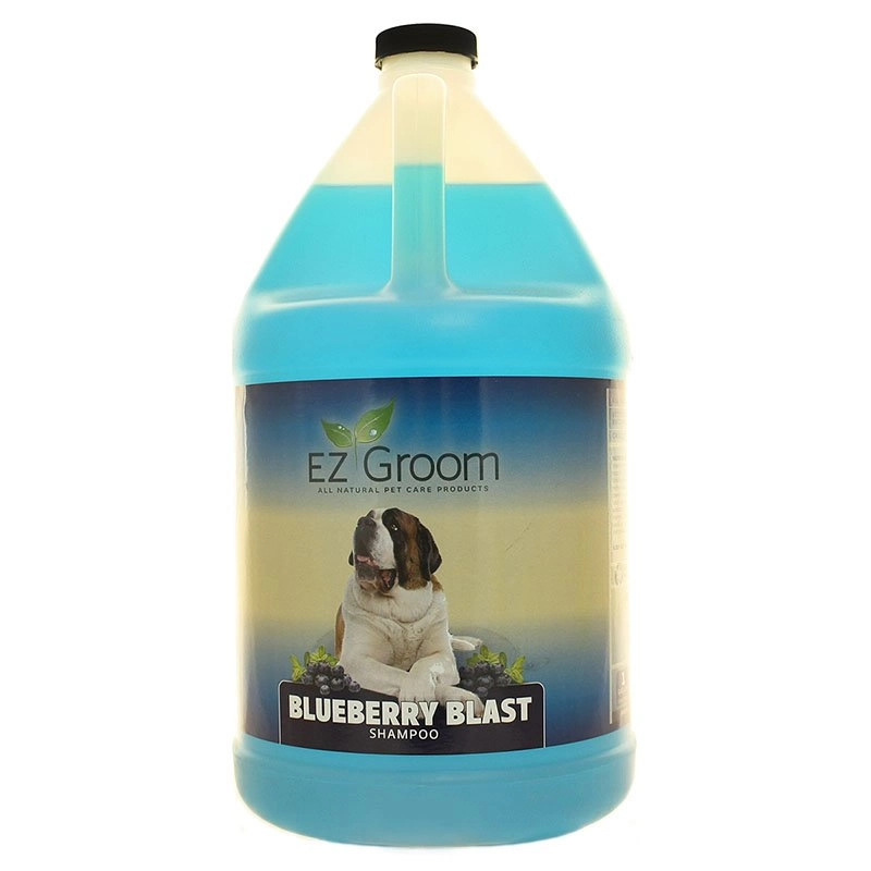 Шампунь с ароматом черники (концентрат 1:24) EZ-Groom Blueberry Blast, 3.8л