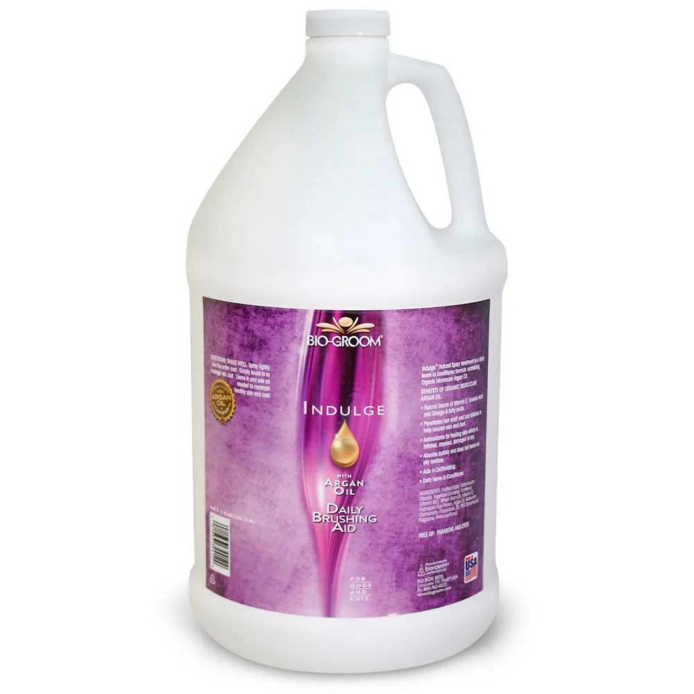 Спрей-кондиционер с аргановым маслом для шерсти собак и кошек, Bio-Groom indulge Spray 3.8 л