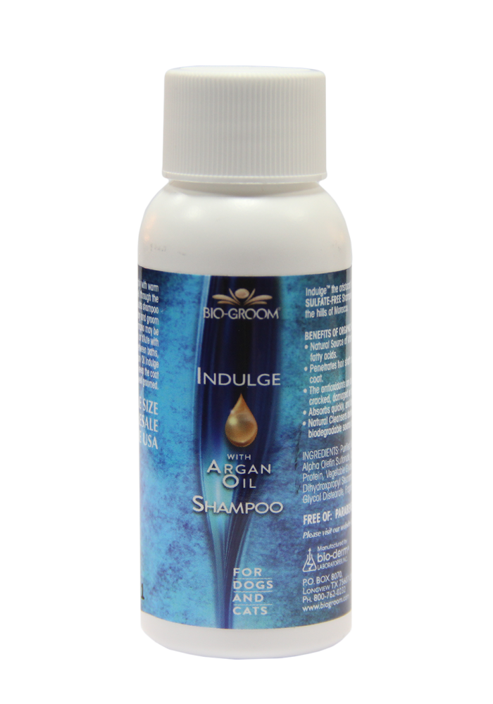 Шампунь с Аргановым маслом (концентрат 1:4) Bio-Groom Indulge Argan Oil, 59мл