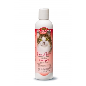 Шампунь для кошек от блох (концентрат 1:5) Bio-Groom Flea & Tick Cat, 236мл
