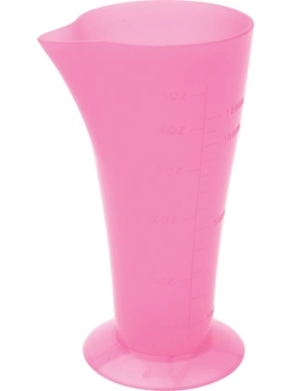Стакан мерный 120мл, Dewal JPP061P, розовый