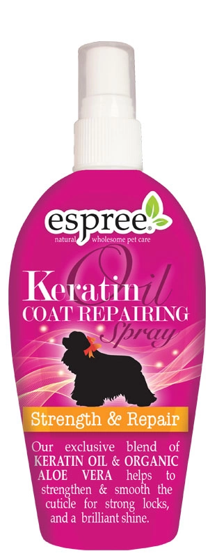 Средство для укрепления шерсти, с кератином Espree Keratin Oil Coat Repairing, 150мл