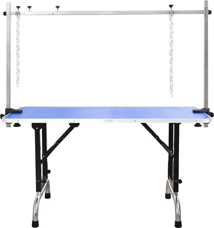 Стол для груминга (120х60см) складной с регулируемой высотой MasterGroom № LT1108H