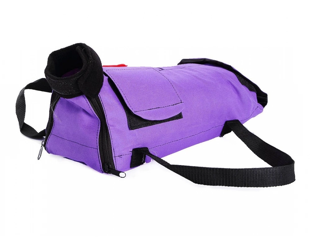 Фиксационная сумка для кошек, размер XL, для животных более 6кг, OSSO, фиолетовая