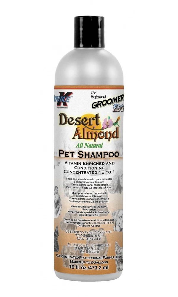 Шампунь для глубокой очистки (концентрат 1:15) Groomers Edge Desert Almond, 473мл