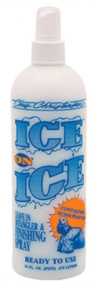 Кондиционирующий, финишный спрей, готовый к использованию Chris Christensen Ice On Ice Ready to Use, 473мл