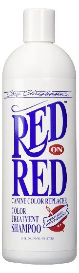 Шампунь для животных красных окрасов, Chris Christensen Red on Red, 473мл