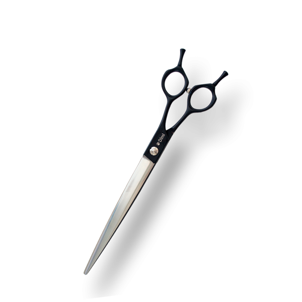 Ножницы для стрижки животных, прямые 8.5" Dimi Black Cobalt MH-85
