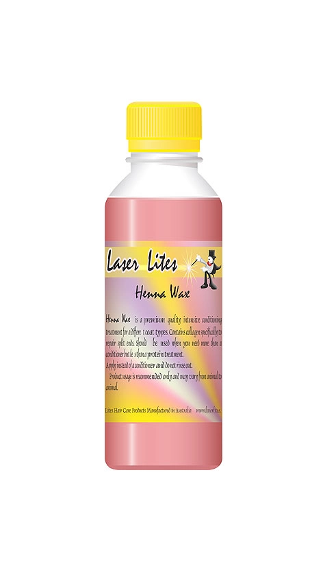 Кондиционер с воском (концентрат 1:20) Laser Lites Henna Wax, 100мл