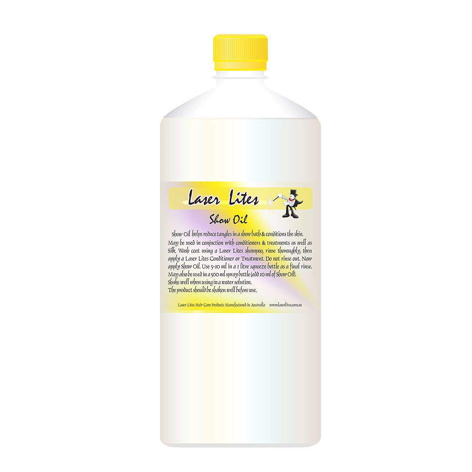 Масло для шерсти, минеральное (концентрат 1:100) Laser Lites Show Oil, 1л